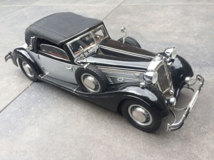 Horch 853, 1937 in schwarzsilber