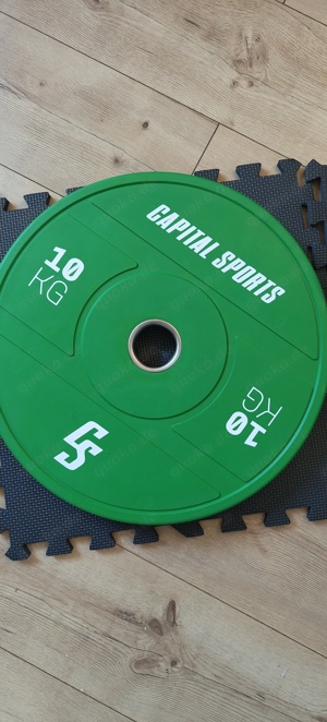 2*10kg Hantelscheiben- Bumper Plates