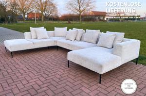KOSTENLOSE LIEFERUNG Schönes großes Stoffsofa in U-Form von Montel