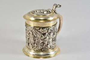Barock Silber Humpen Nürnberg um 1690