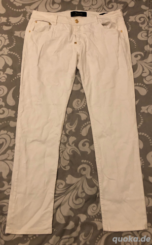 Billionaire Herren Hose Weiß Größe 38
