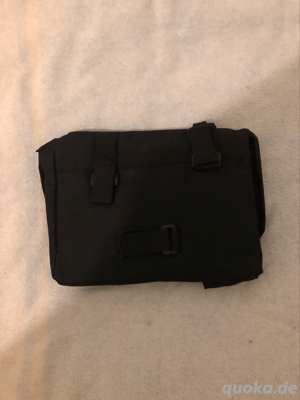 Fahrrad-Lenkertasche, Schwarz, Länge 26 cm x Höhe 19 cm, neu. Bild 2