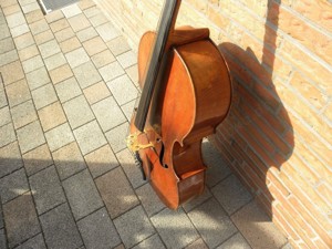 Cello mit Zettel Antonius Stradiuarius, (Nur Selbstabholung, kein Versand)