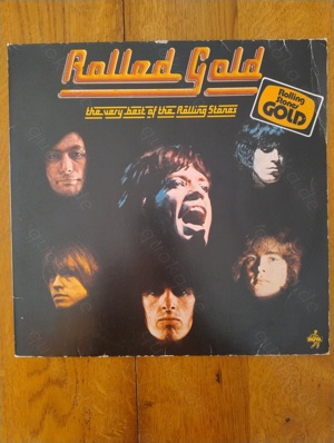 The Rolling Stones---Rolled Gold, Vinyl-Doppel-LP, P1975, GER