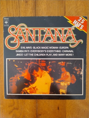 Santana--25 Hits, 2 Vinyl-LP, CBS    88285, P1978, Holland