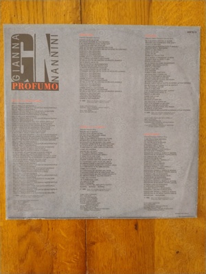 Gianna Nannini---Profumo, Vinyl-LP, P1986, GER Bild 5
