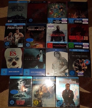 Mega Blu ray Steelbook Sammlung  Top Filme  Limited Edition  123 Stück Bild 6