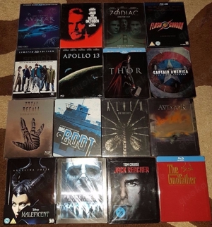 Mega Blu ray Steelbook Sammlung  Top Filme  Limited Edition  123 Stück Bild 7