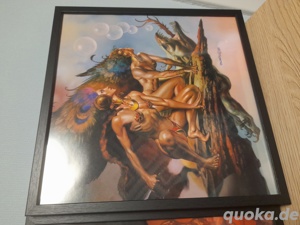 verschiedene gerahmte Kunstdrucke von Boris Vallejo zu verkaufen