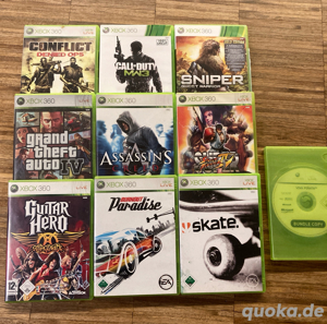 x box 360 spiele 10 stück 