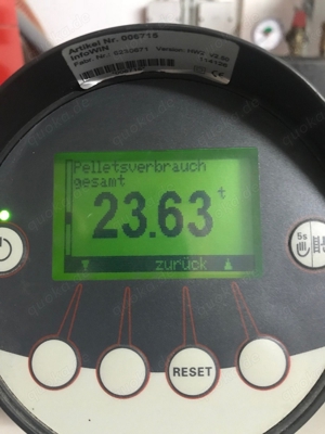 Windhager BioWIN Exclusiv 15 kW Pelletsheizkessel, Baujahr 2005, vom Fachbetrieb Bild 8