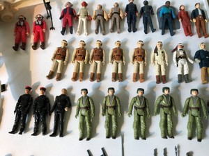 Star Wars Vintage Konvolut Sammlung 88 Figuren, 60 Waffen plus 3 Fahrzeuge Bild 2