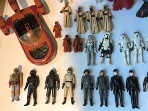 Star Wars Vintage Konvolut Sammlung 88 Figuren, 60 Waffen plus 3 Fahrzeuge Bild 6