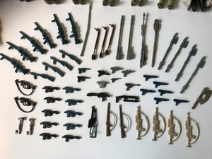 Star Wars Vintage Konvolut Sammlung 88 Figuren, 60 Waffen plus 3 Fahrzeuge Bild 3