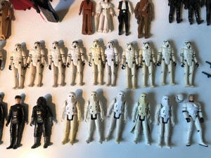 Star Wars Vintage Konvolut Sammlung 88 Figuren, 60 Waffen plus 3 Fahrzeuge Bild 7