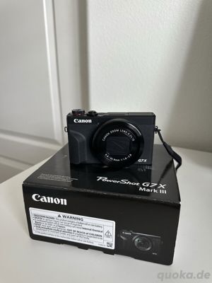 Canon PowerShot G7 X Mark III Kompaktkamera, Schwarz