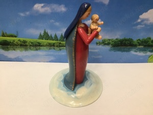 Wendt & Kühn schlanke Madonna mit Kind Erzgebirge 