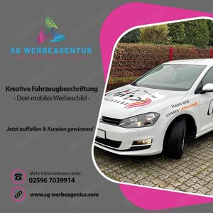 Fahrzeugbeschriftung, Dein Unternehmen immer im Blick