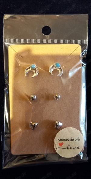   3. Paar Ohrringe, Stecker, Neu und unbenutzt  