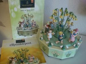 Wendt & Kühn , Aus Sammlung, Guterhaltene Verschiedene SPIELUHREN Erzgebirge