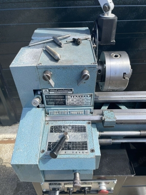 Emco Maximat Mentor V10-P Vorschub Drehmaschine Drehbank Bild 4