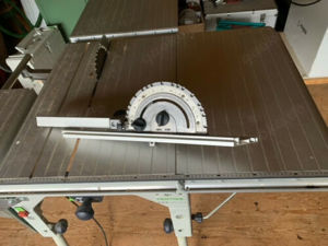 Festool PRECISIO CS 70 EB 2100W Tischzugsäge inkl. Winkelsatz und Schiebetisch Bild 4
