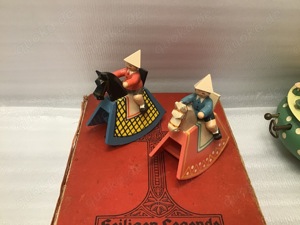 Wendt & Kühn Seltene 2 verschiedene REITERLEIN, Erzgebirge