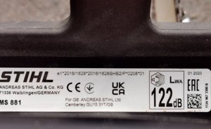 Stihl MS 881 Kettensäge