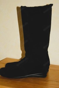 Stiefel Veloursleder Aerosoles Gr. 5,5 -  39  schwarz