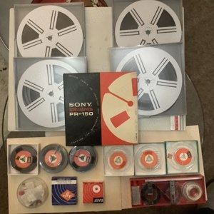 Tonband Spulen Magnetic Tape AGFA BASF Sony Grundig