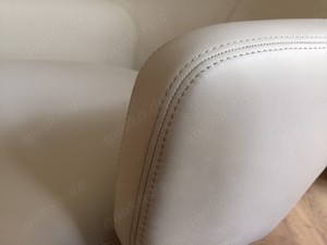 Vitra Grand Repos & Ottoman , Premium Leder, Neu