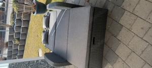 Gartencouch mit Liegefunktion 