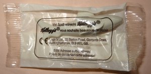 D Kellogg's Hai Sammelfigur Kellogg Meerestier Fisch vintage ungeöffnet original verpackt  Bild 5