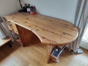 2x Schreibtisch * Echtholz massiv * Chefsessel 
