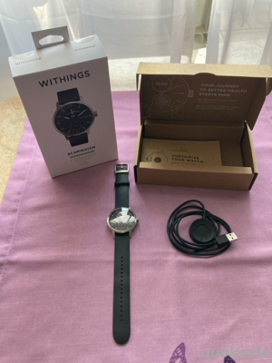 Withings Scanwatch 42 mm, schwarz