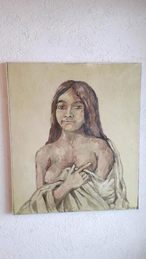 tolles Frauenporträt fast so schön wie Mona Lisa