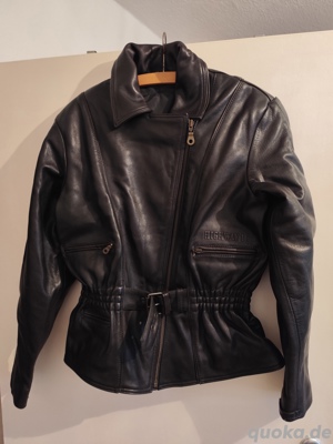 Damen Lederjacke aus echtem Rindsleder 