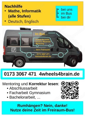 Nachhilfe Mathe, Informatik,... Lektorat