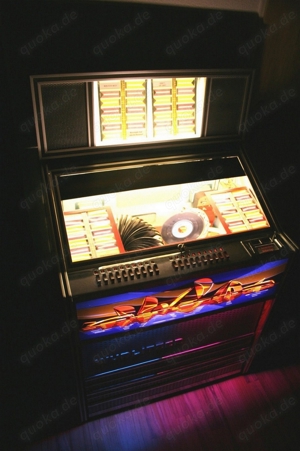 Traumhaft schöne alte Wurlitzer Lyric Musikbox Jukebox aus den 60iger Jahren Bild 2