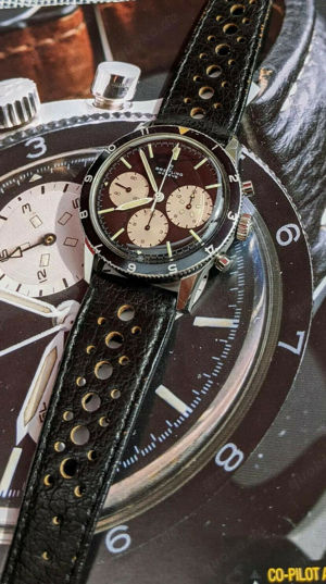 Breitling Vintage Jean-Claude Killy Ref.365CP Co-Pilot Chronograph 1967 Bild 5