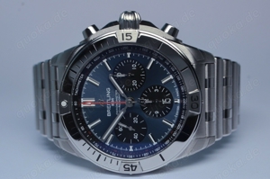 Breitling Chronomat B01 42mm Blue Chrongraph, UNGETRAGEN, B&P, Ref. AB0134 Bild 5