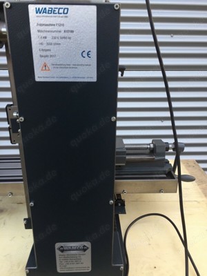 WABECO Fräsmaschine und Bohrmaschine F1210 1,4 kW mit Arbeitstisch
