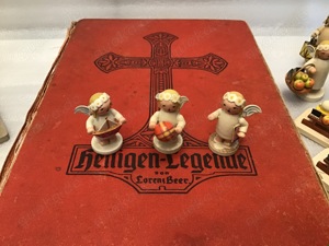 Wendt & Kühn , alte 3 Margeritenengel Ezgebirge