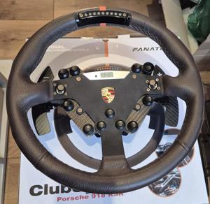 Fanatec Lenkrad Clubsport Porsche 918 RSR QR2 Carbon Shifter