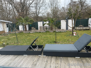 2 Liegestühle 