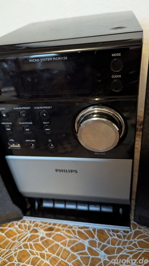 Mini-Stereoanlage mit Cd und Kasettenfach