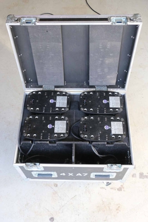 JB Lighting 4 x LED Moving Light JBLED A7 Zoom inkl. Case Bild 6