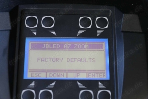 JB Lighting 4 x LED Moving Light JBLED A7 Zoom inkl. Case Bild 2