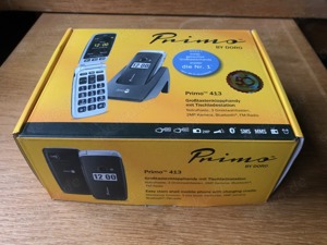 Senioren Handy Doro Primo 413 Schwarz Großtastenhandy  Bild 4
