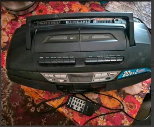 Panasonic RX-DT39( Panasonic RX-DT39(CD Player,Doppel-Kassettendeck,Radio) Power Blaster 2x20w +